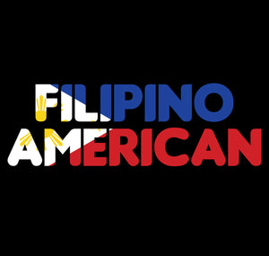 Filipino American (Flag Design)