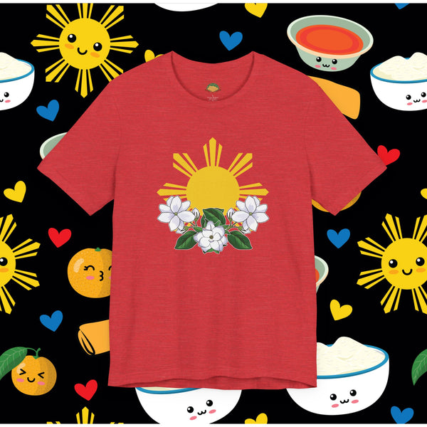Philippine Sun & Sampaguita (Unisex t-shirt)