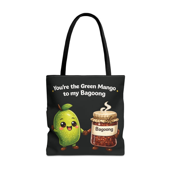 Green Mango to my Bagoong (Tote Bag, 18x18)