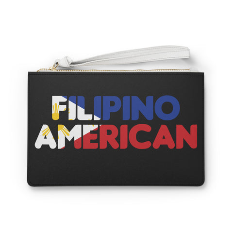 Filipino American (Flag Design) - Clutch bag