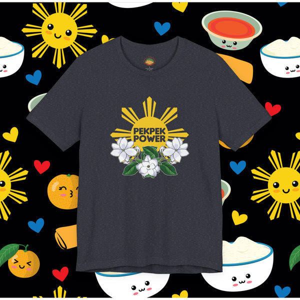 Pekpek Power - Philippine Sun & Sampaguita (Unisex t-shirt)
