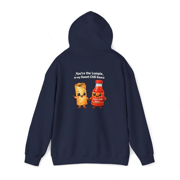 Lumpia to my Sweet Chili Sauce (Hooded Sweatshirt, Unisex)