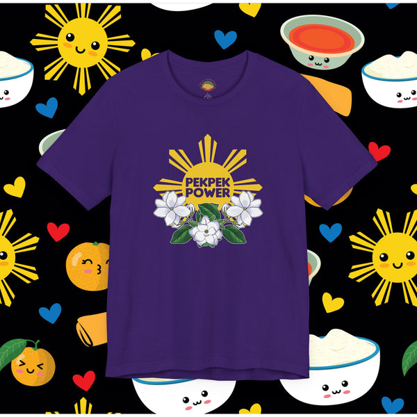 Pekpek Power - Philippine Sun & Sampaguita (Unisex t-shirt)