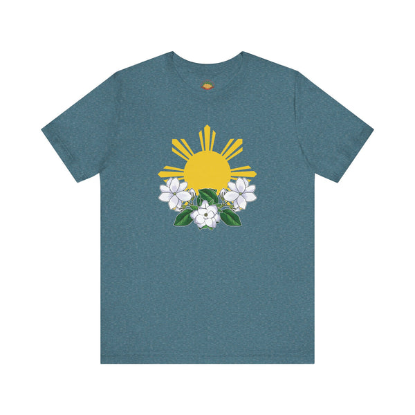 Philippine Sun & Sampaguita (Unisex t-shirt)