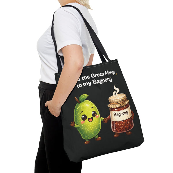 Green Mango to my Bagoong (Tote Bag, 18x18)