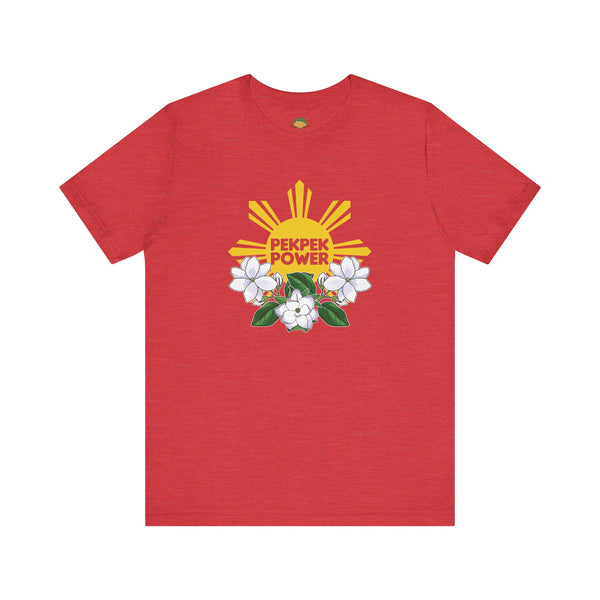 Pekpek Power - Philippine Sun & Sampaguita (Unisex t-shirt)