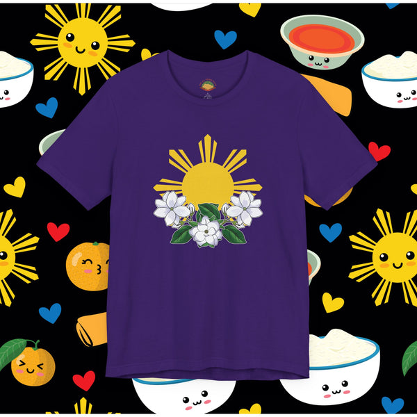 Philippine Sun & Sampaguita (Unisex t-shirt)