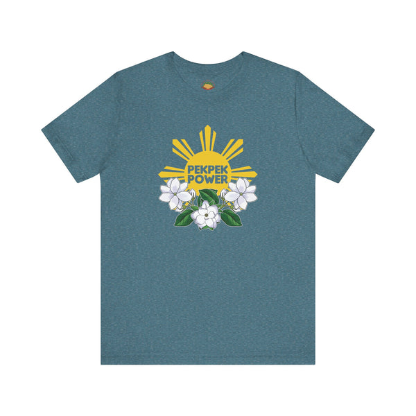 Pekpek Power - Philippine Sun & Sampaguita (Unisex t-shirt)