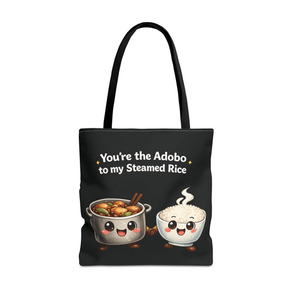 Adobo to my Steamed Rice (Tote Bag, 18x18)