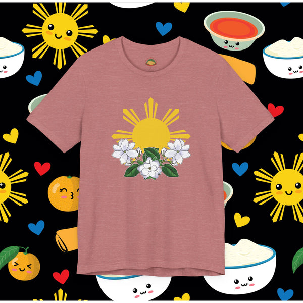 Philippine Sun & Sampaguita (Unisex t-shirt)