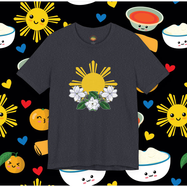 Philippine Sun & Sampaguita (Unisex t-shirt)