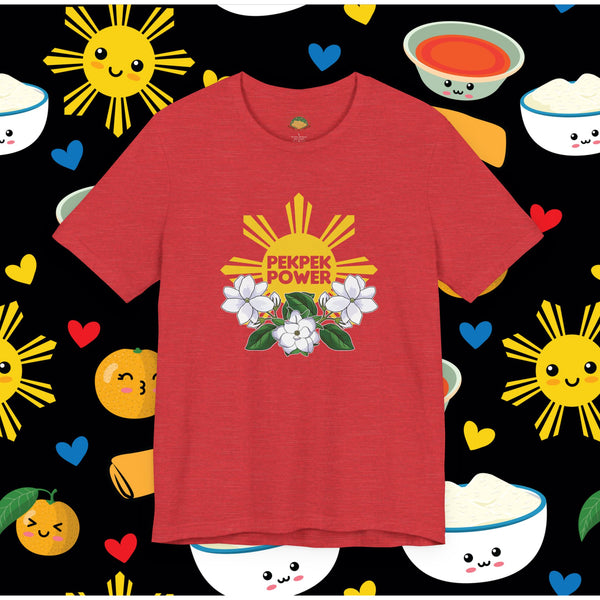 Pekpek Power - Philippine Sun & Sampaguita (Unisex t-shirt)