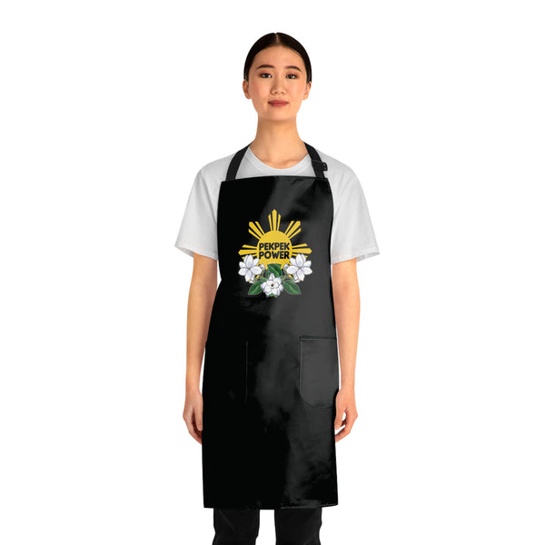 Pekpek Power - Philippine Sun & Sampaguita (Apron w/Pockets)