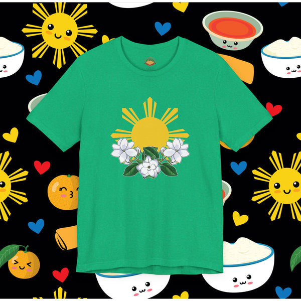 Philippine Sun & Sampaguita (Unisex t-shirt)