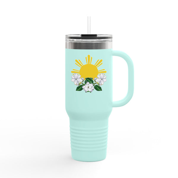 Philippine Sun & Sampaguita (Insulated Mug, 40oz)