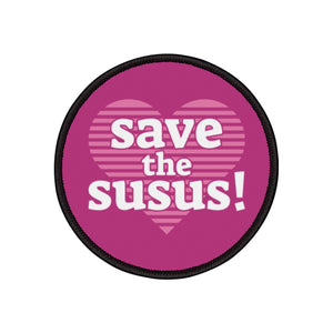 Save the Susus (Iron-On Patch)