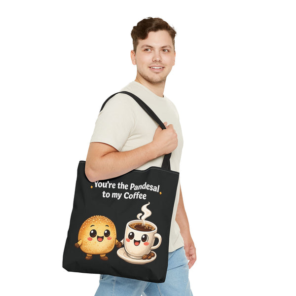Pandesal to my Coffee (Tote Bag, 18x18)