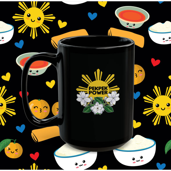 Pekpek Power - Philippine Sun & Sampaguita (Mug, 15oz)