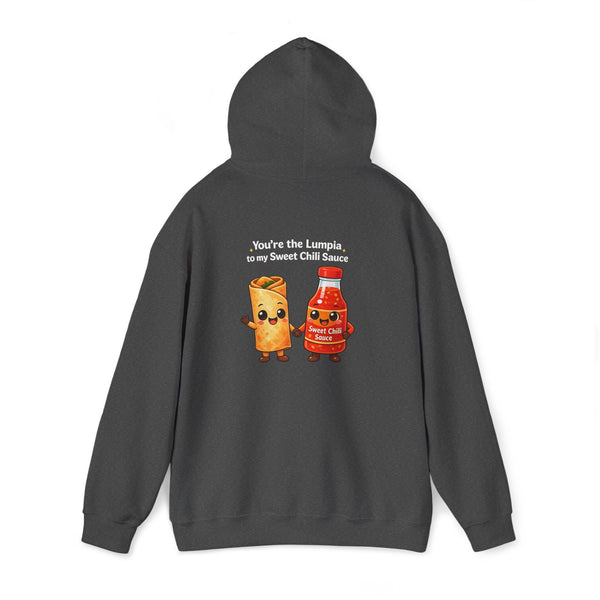 Lumpia to my Sweet Chili Sauce (Hooded Sweatshirt, Unisex)