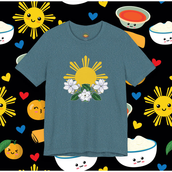 Philippine Sun & Sampaguita (Unisex t-shirt)