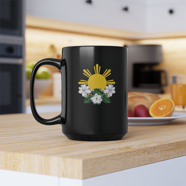 Philippine Sun & Sampaguita (Mug, 15oz)