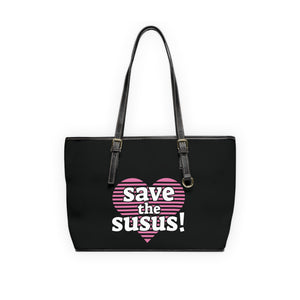 Save the Susus (Leather Shoulder Bag)