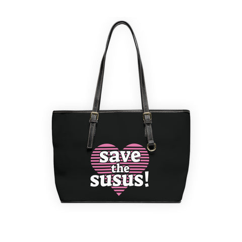 Save the Susus (Leather Shoulder Bag)