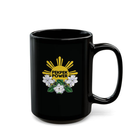 Pekpek Power - Philippine Sun & Sampaguita (Mug, 15oz)