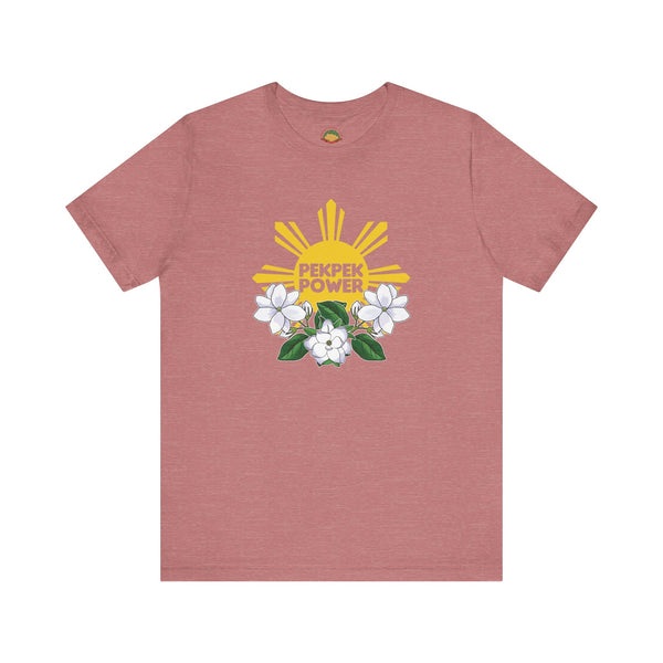 Pekpek Power - Philippine Sun & Sampaguita (Unisex t-shirt)