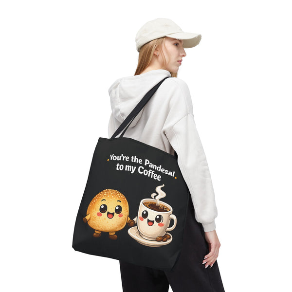 Pandesal to my Coffee (Tote Bag, 18x18)