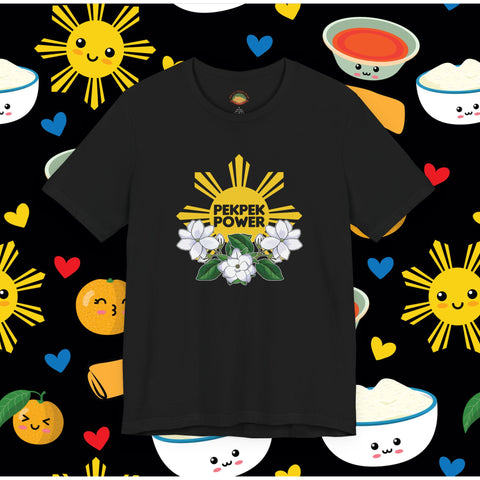 Pekpek Power - Philippine Sun & Sampaguita (Unisex t-shirt)