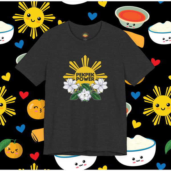 Pekpek Power - Philippine Sun & Sampaguita (Unisex t-shirt)