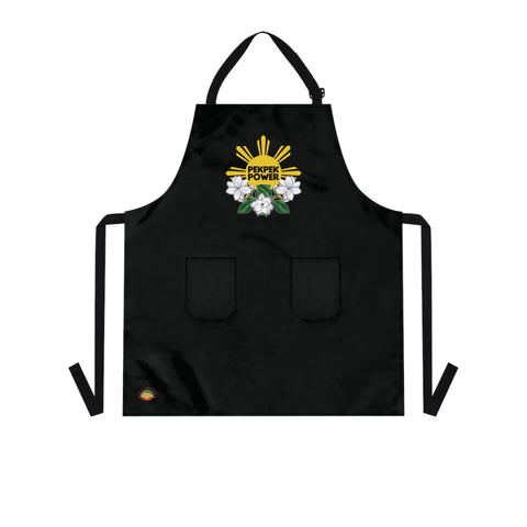 Pekpek Power - Philippine Sun & Sampaguita (Apron w/Pockets)