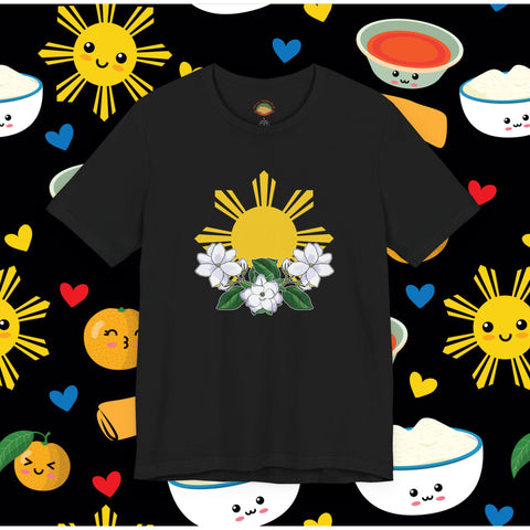 Philippine Sun & Sampaguita (Unisex t-shirt)