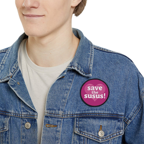 Save the Susus (Iron-On Patch)