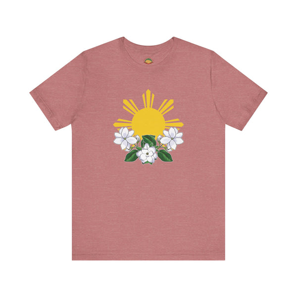 Philippine Sun & Sampaguita (Unisex t-shirt)