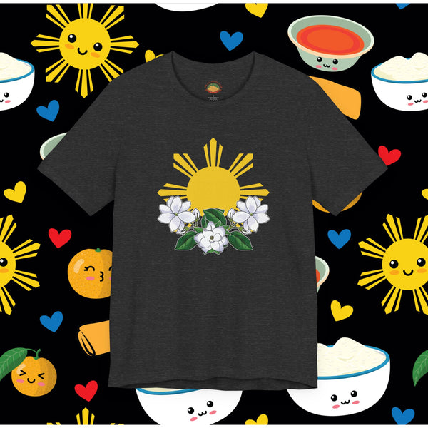 Philippine Sun & Sampaguita (Unisex t-shirt)