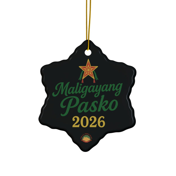 Philippine Sun & Sampaguita (Ornament)