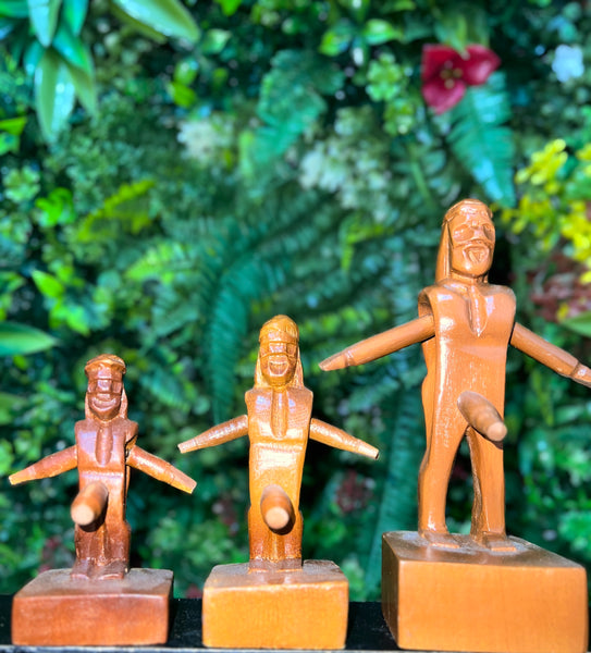 Barrel Man (Authentic, Hand-carved, 3 sizes)