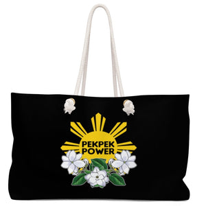 PekPek Power with Sampaguita - Weekender Bag