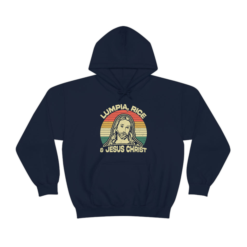 Lumpia Rice Jesus Christ Hoodie For All Things FilAm