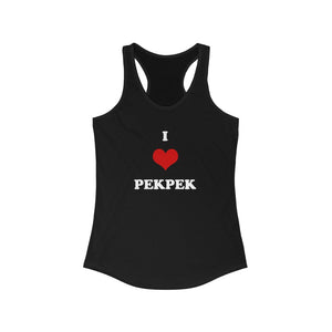 I Love PekPek - Racerback