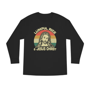 Lumpia, Rice & Jesus Christ - Long Sleeve T-Shirt