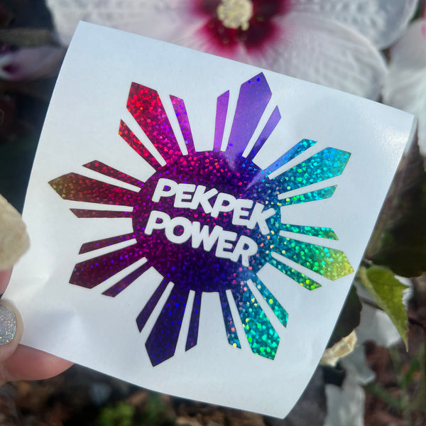 Pekpek Power Decal