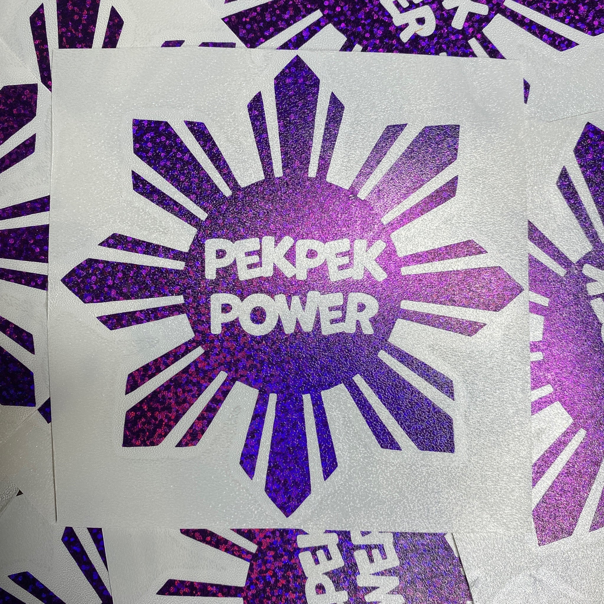 Pekpek Power Decal