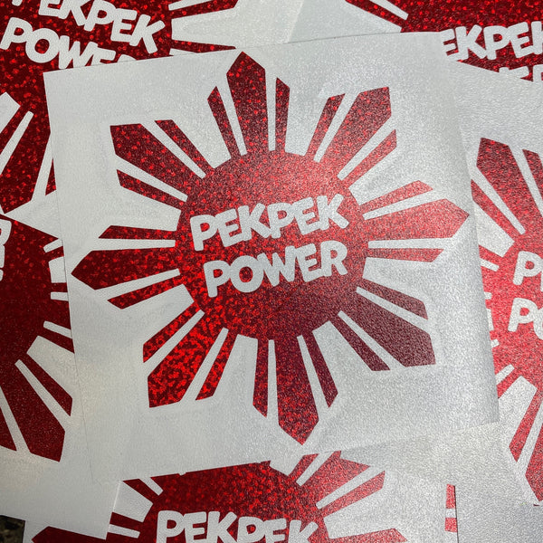 Pekpek Power Decal