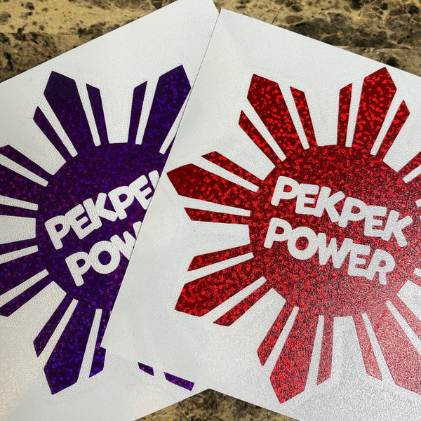 Pekpek Power Decal