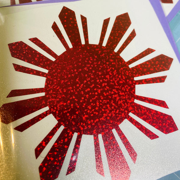 Philippine Sun Decal