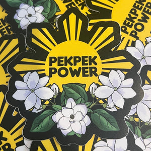 Pekpek Power Decal