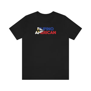 Filipino American (Flag Design) - T-Shirt